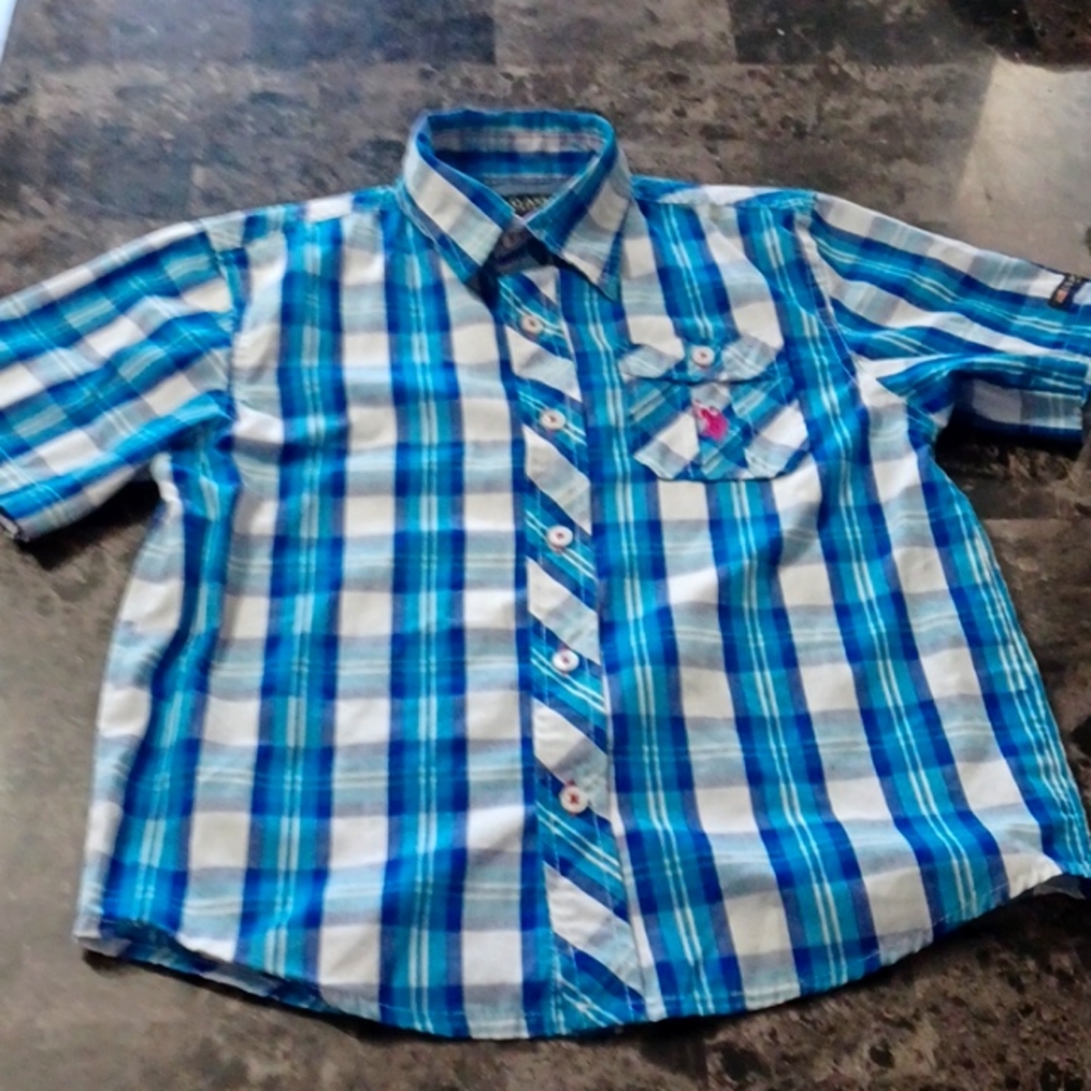 US Polo Assn  shirt sz child's 7